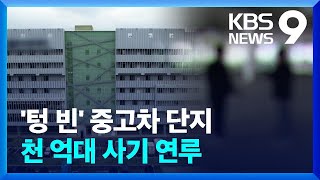 영남권 최대 중고차 단지 ‘텅텅’…“1,500억 대 불법 대출 연루” [현장K] [9시 뉴스] / KBS  2024.04.30.