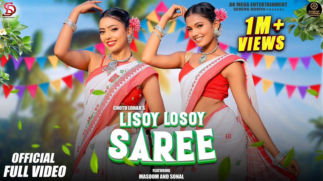 4K Santali Video | Lisoy Losoy Saree | Ft- Masoom & Sonal | Santali Song 2025 | Logen Mardi & Rupali