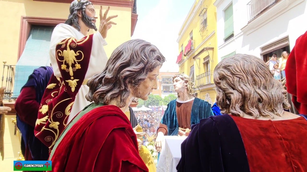 Señor de la Cena calle Gerona Corpus 2022