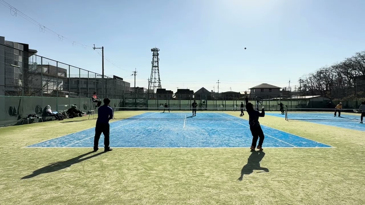 250118 三島市民戦④ 西原･大隅vs藤井･森田