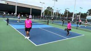Pickleball - Ormond Beach Senior Games - 3.5 level - All ages over 50 - Pictona -October 21, 2024