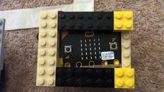 Microbit WeDo tilt sensor controlled EV3 Robot