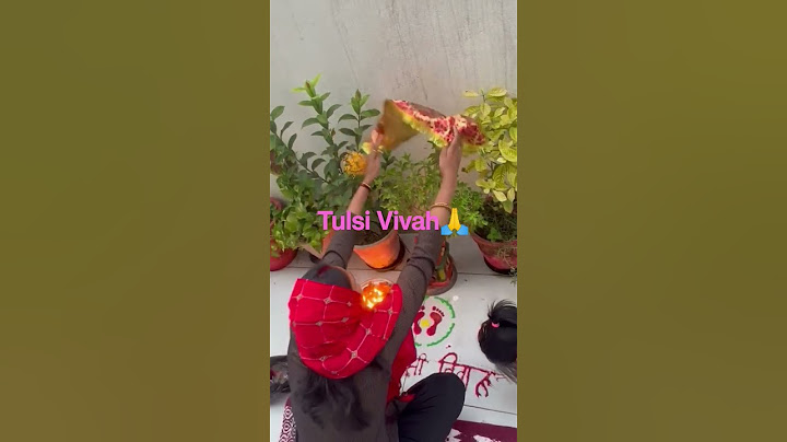 Tulsi Vivah at Home 🏡
