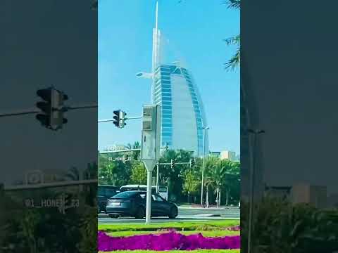 View of Burj al Arab. #dubai #shortvideo #4k #trending #viral #trendingshorts bu#amazing #shorts