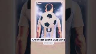 Argentina Fifa Song #argentina #argentinafootball #fifa #fifa2026 #fifaworldcup #lionelmessi #messi