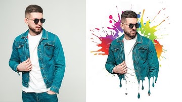 Creative Dripping Effect | Splatter Effect | Photoshop Tutorial #drippingeffect #splattereffect