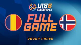 Group Phase | Romania v Norway | Full Basketball Game | FIBA U18 EuroBasket 2026 Division B screenshot 3