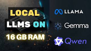 Can you run LLMS locally with 16GB RAM?