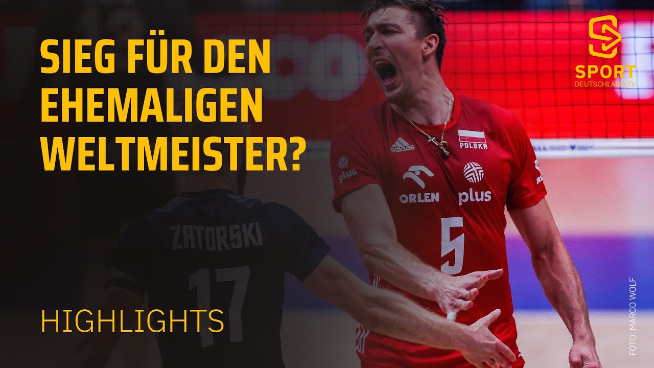 Polen Tschechien Highlights Vorrunde, VolleyballEM der Männer
