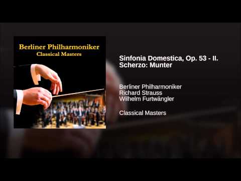 Sinfonia Domestica, Op. 53 - II. Scherzo: Munter