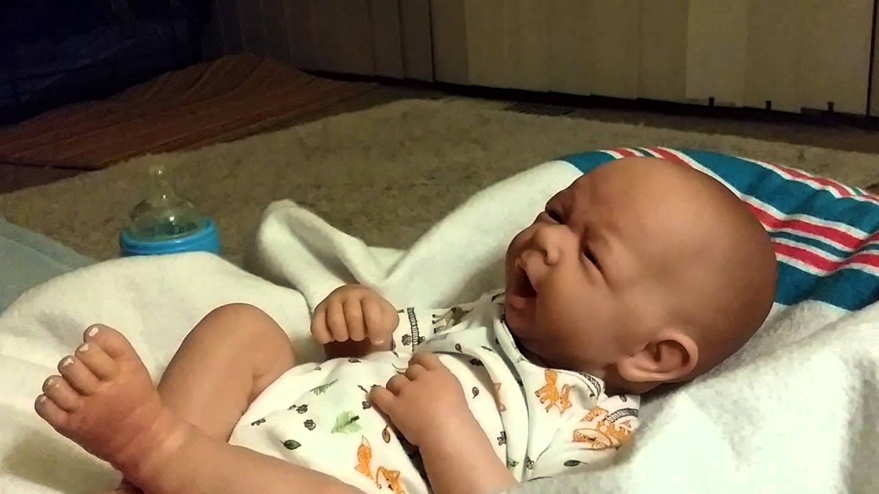 Reborn Baby Nathaniel ( Jc La Newborn ) being fussy!