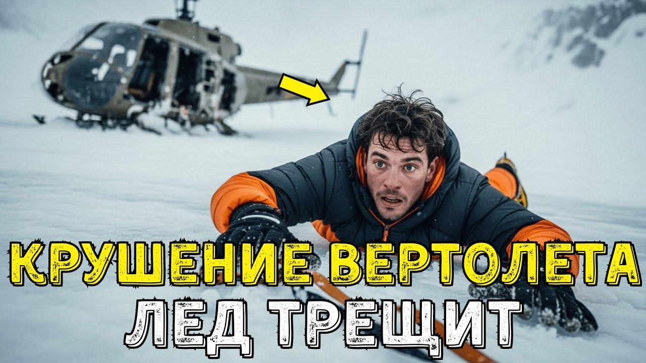 Я Выжил После Падения Вертолёта, Но Лёд Начал Ломаться Подо Мной