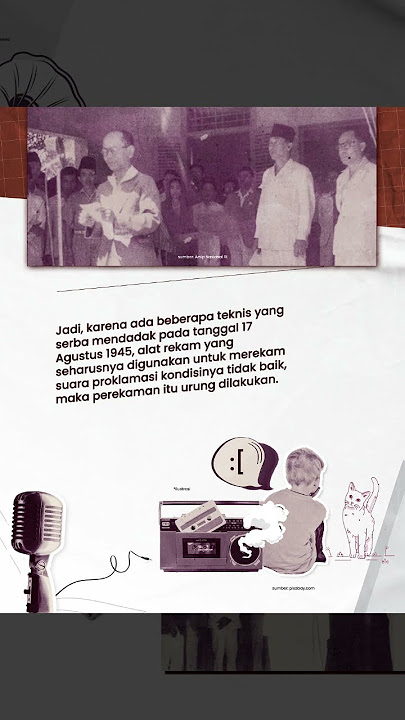 SUARA REKAMAN YANG KAMU DENGAR BUKAN REKAMAN TAHUN 1945 #shortvideo #trivia #bungkarno