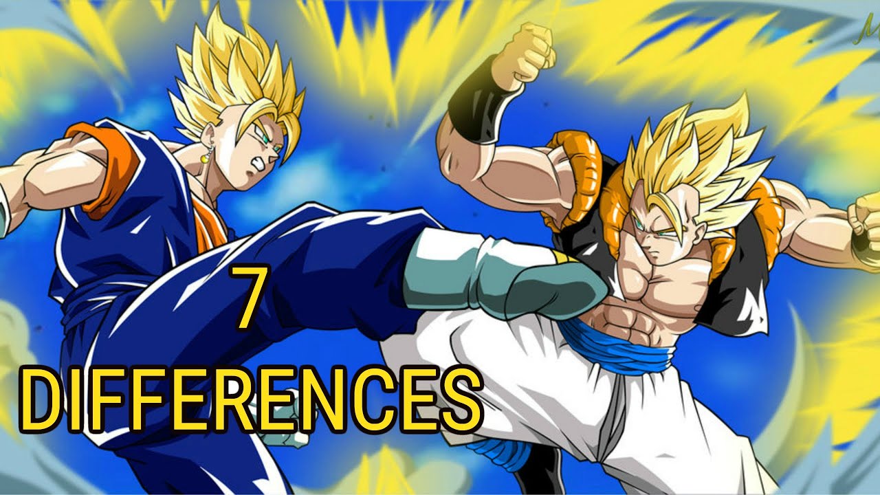 7 Differences Between Gogeta And Vegito | Doovi