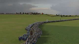 Battle of Crecy, animated film.