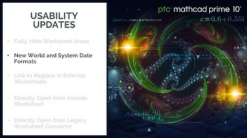 New World and System Date Formats | Mathcad Prime 10