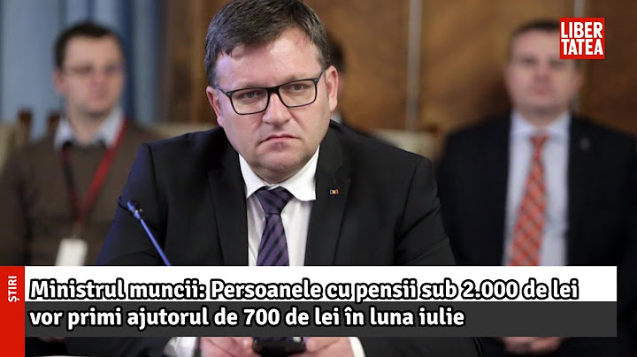 Persoanele cu pensii sub 2.000 de lei vor primi 700 de lei |Libertatea