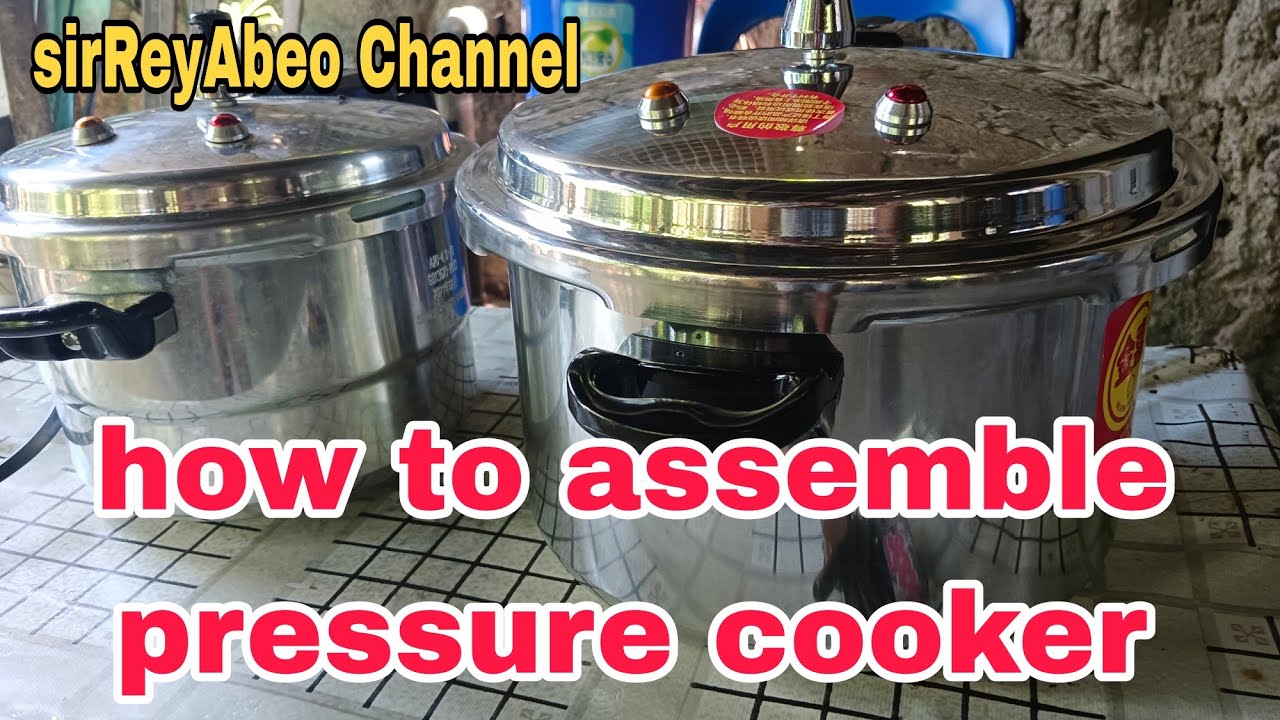 How to assemble Pressure Cooker l watch&learn