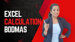 Unlock the Excel calculation key with BODMAS with corporate saheli HanyandTech