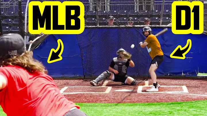 D1 College Kids vs. Major League Baseball Player
