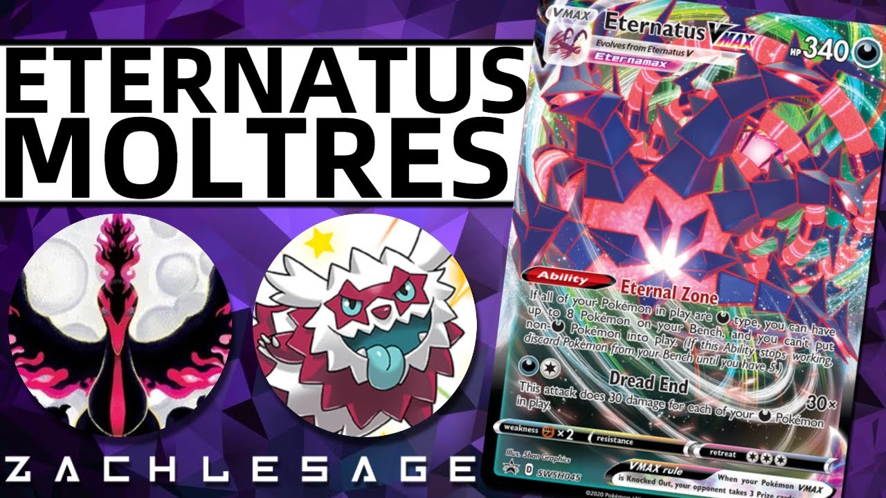 xy evolution pokemon cards Eternatus Vmax Darkness Ablaze 117/189, NM Pokemon Card