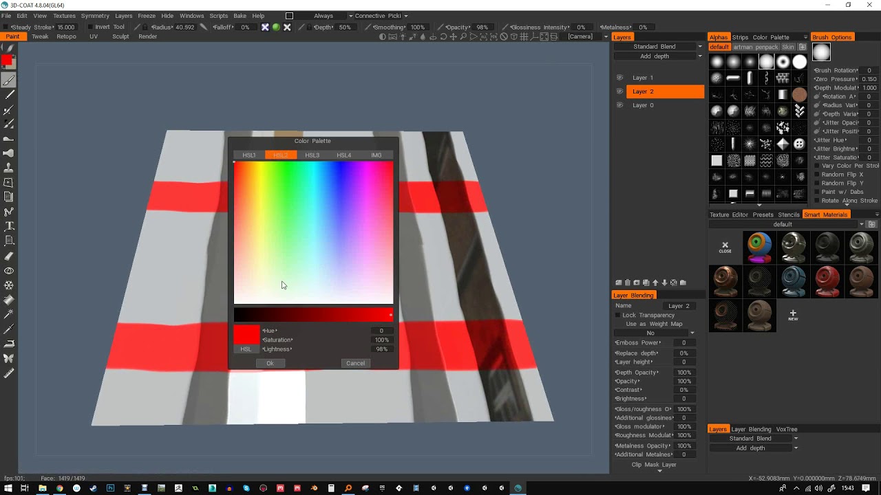 3D Coat - Tutorial 1 - Painting a UV-ready mesh - YouTube