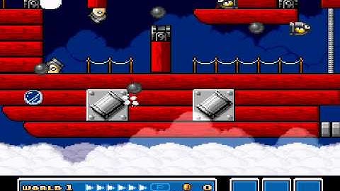 SMB3 for Super Mario All-Stars Custom Level #399 - Crimson Cruiser