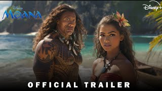 Moana Live Action - First Trailer (2024) | Zendaya, Dwayne Johnson | Disney+