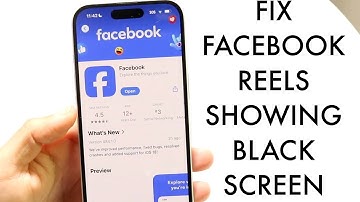 How To FIX Black Screen Issue On Facebook Reels! (2024)