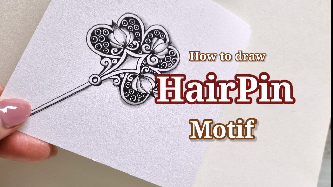 How to draw HairPin/Motif YouTube