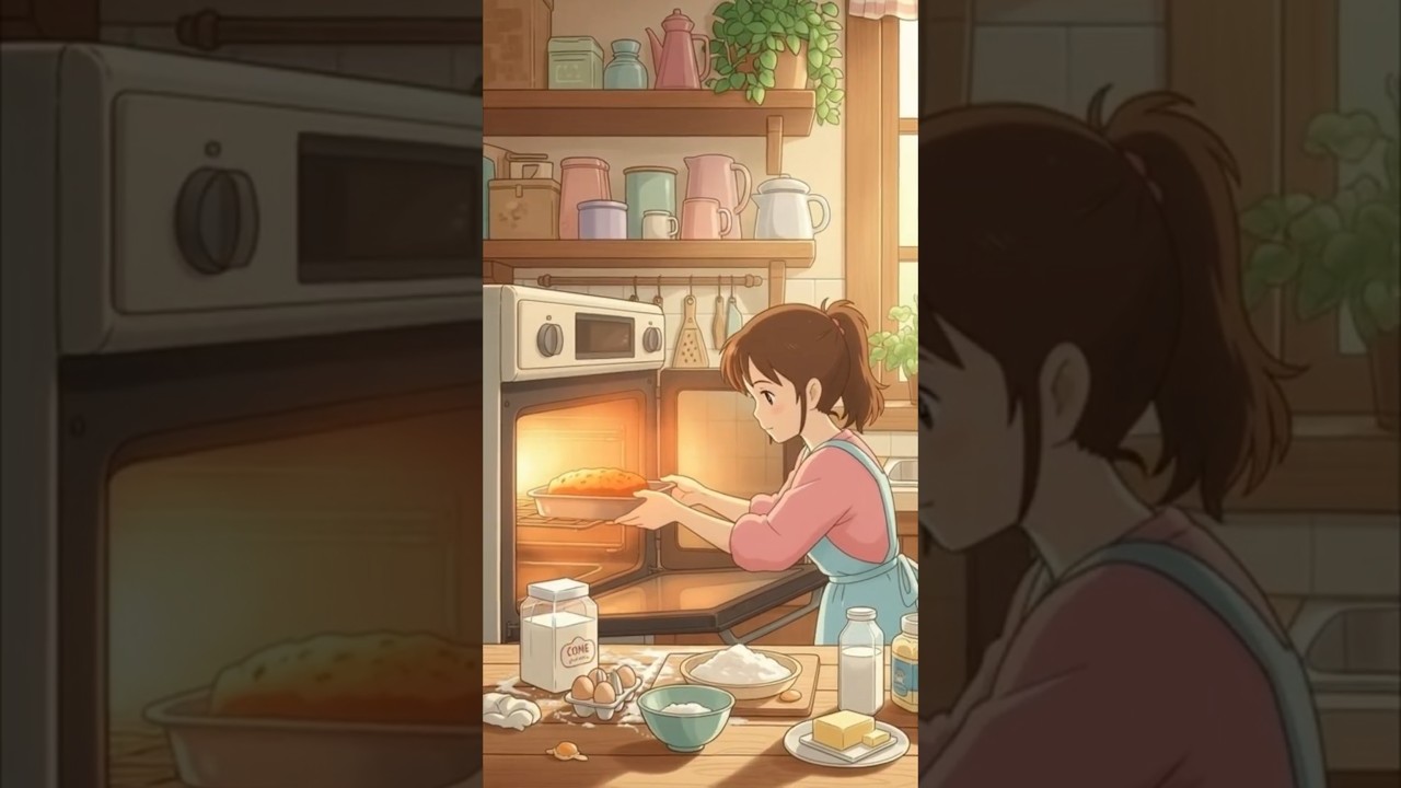 Ghibli-Style Aesthetic Animation 🌸 | Relaxing Anime Short 