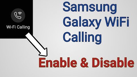 How to enable WiFi calling on Samsung Galaxy A30 A50 A70 A80 A90? #Samsunggalaxy