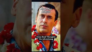 Mad Men Analysis - Dons Real Thoughts On Advertising #film #madmen #tv