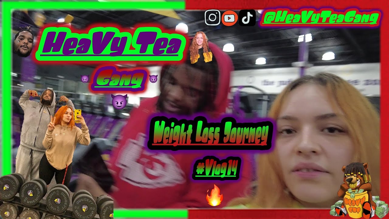 Rapper Heavy Tea HeaVy Tea Gang - Weight loss journey - Vlog 14 Monday & Tuesday Chest ...