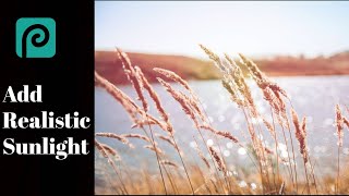 How to Add Sunlight to Photos in Photopea | Photopea Tutorial screenshot 2