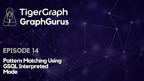 Graph Gurus 14: Pattern Matching Using GSQL Interpreted Mode