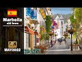 Walk around of marbella old town | may2022 | 4k