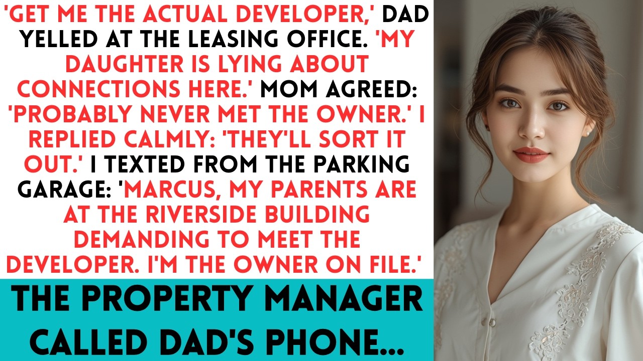 Dad Demanded The Real Estate Developer Approve His Lease I Texted My LLC Manager. I'm The Developer.