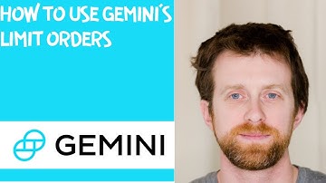 How to use Gemini’s limit orders