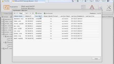 DNS & DHCP Activity Monitor - DDAM - Configuration