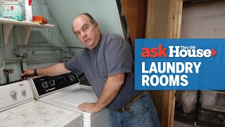 How to Prevent Laundry Room Flooding | Ask This Old House Profile