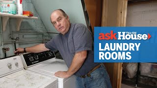 How to Prevent Laundry Room Flooding | Ask This Old House