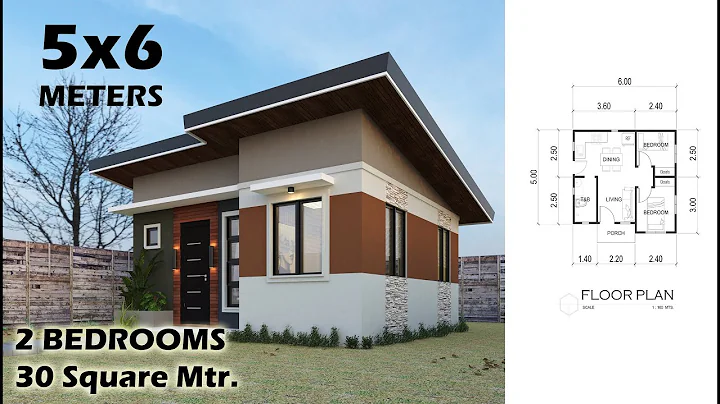 5x6 Meters Small House Design