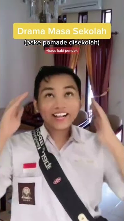 DRAMA “PAKE POMADE DI SEKOLAH” || TikTok @syrlrmd || Syahrul Ramadhan
