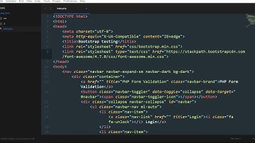 PHP,Mysql,Bootstrap,Form validation 5