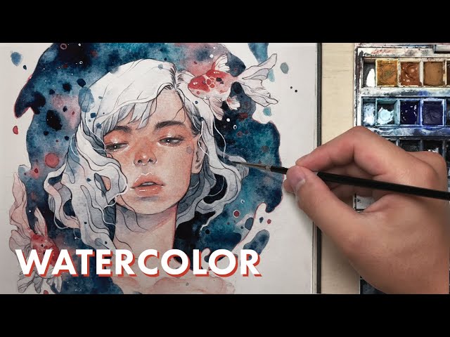 A Peek into my Sketchbook – Watercolor Painting