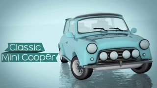 Mini Cooper 3D Modeling intro