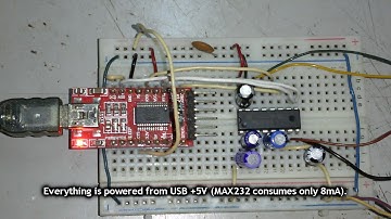 DIY USB to RS232 converter for that old Epson LX-300 Dot Matrix Printer