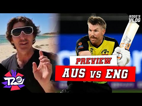 HOW can ENGLAND stop David WARNER? | AUS vs ENG Preview | T20 World Cup | #HoggsVlog with Brad HOGG