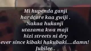 Cheza chini by Ganjor (official lyrics video)